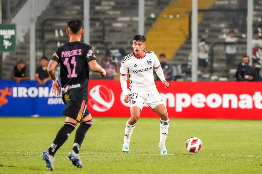 Pedro Navarro en Colo Colo. Crédito: Guille Salazar, DaleAlbo