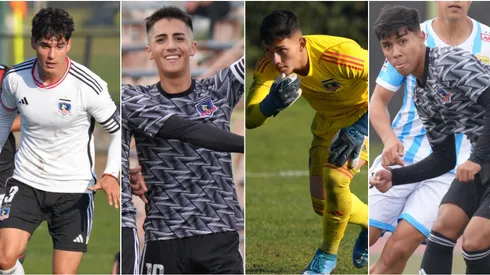 Las cuatro figuras de Colo Colo Proyección. Crédito: DaleAlbo.