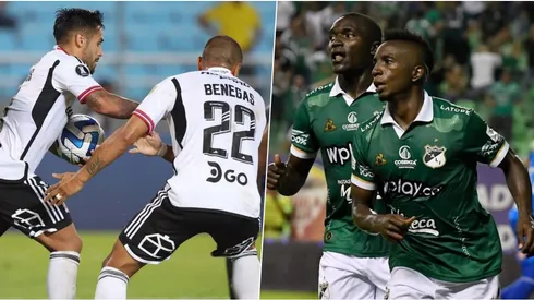 Colo Colo enfrentará a Deportivo Cali. Crédito: Colo Colo y Deportivo Cali.