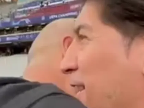 Guardiola sube al columpio a Zamorano previo a la final de Champions