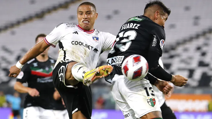 Leandro Benegas en Colo Colo. Crédito: Photosport
