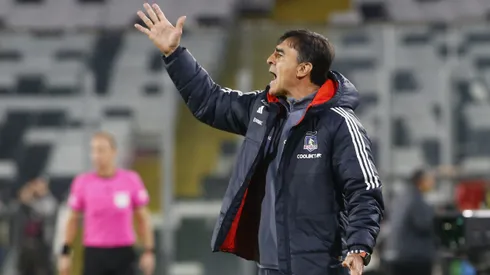 Gustavo Quinteros en Colo Colo. Crédito: Photosport