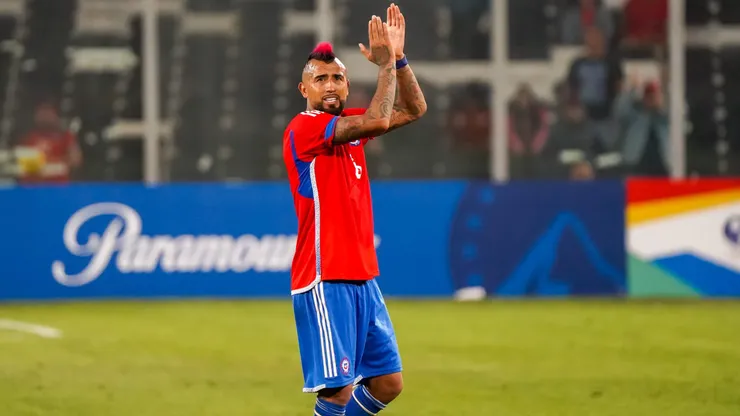 Arturo Vidal fue respaldado por el DT de La Roja, Eduardo Berizzo.