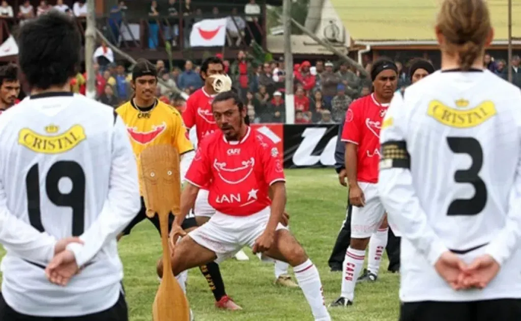 Copa Chile en Isla de Pascua con Colo Colo como protagonista. Crédito: archivo.