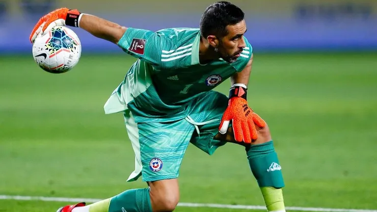 Claudio Bravo en la selección chilena. Crédito: GettyImages.