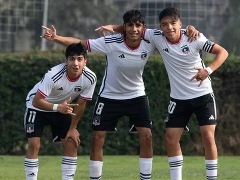 Colo Colo Fútbol Joven festeja y sufre en los Cuartos de Final