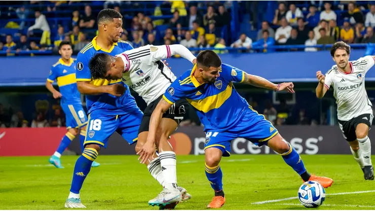 Colo Colo no pudo ante Boca Juniors en La Bombonera.