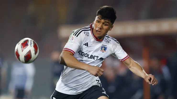 Damián Pizarro en Colo Colo. Crédito: Photosport