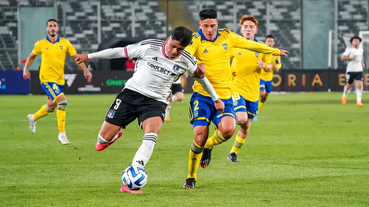 Damián Pizarro será titular en Colo Colo ante Boca en La Bombonera.