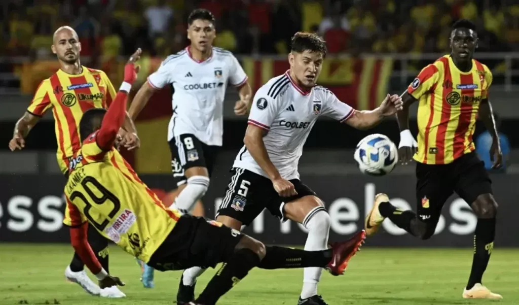 Colo Colo en Copa Libertadores. Crédito: Photosport.