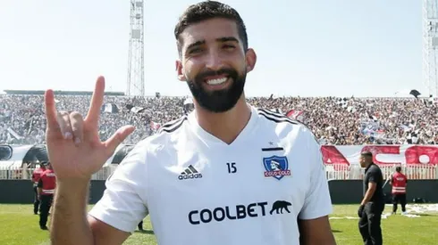 Emiliano Amor en Colo Colo. Crédito: Colo Colo.