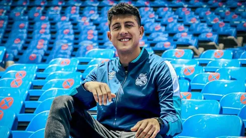 Pablo Parra en el Puebla de México. Crédito: Puebla.