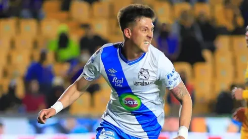 Pablo Parra en el Puebla. Crédito: Archivo.