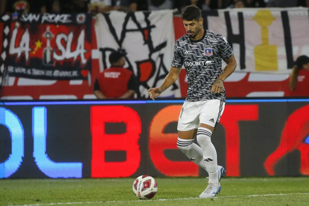 Matías de los Santos en Colo Colo. Crédito: Photosport