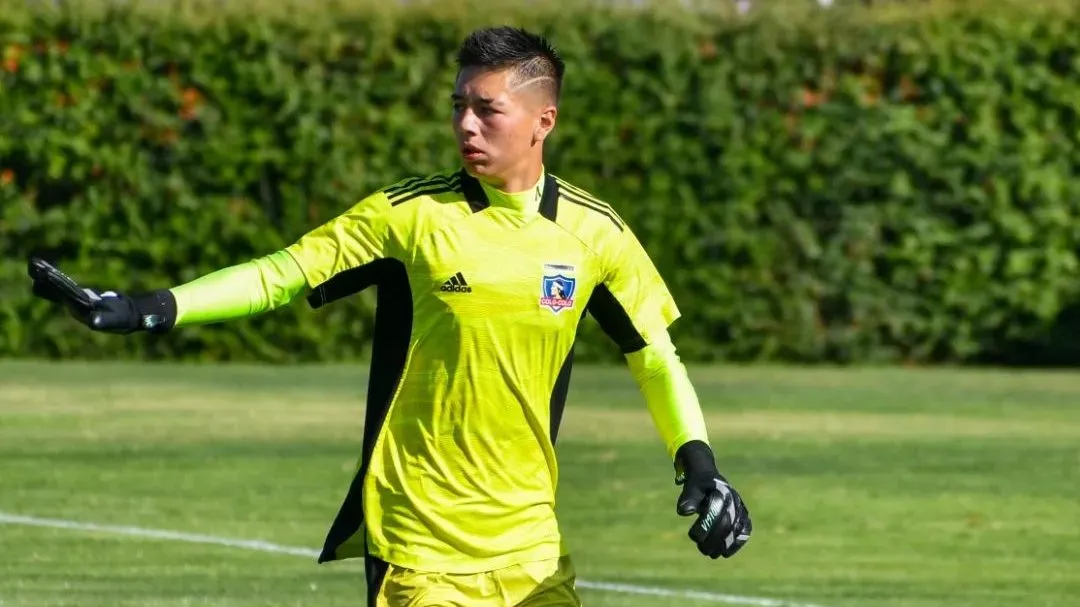 Nicolás Garrido en Colo Colo. Crédito: Nicolás Garrido, Instagram.