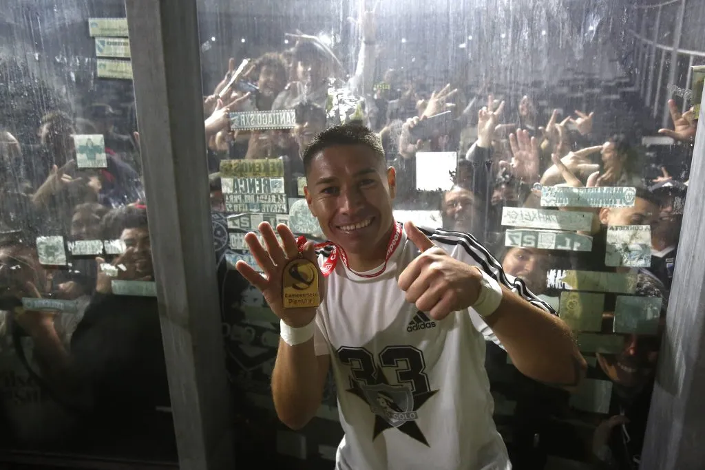 Óscar Opazo en Colo Colo. Crédito: Photosport.