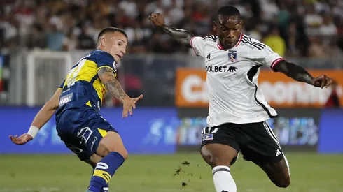 Benjamín Berríos vs Colo Colo. Crédito: Photosport