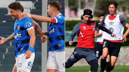 El pasado colocolino de Felipe Loyola. Crédito: Photosport y Colo Colo.