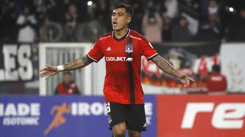 Dario Lezcano en Colo Colo. Crédito: Photosport