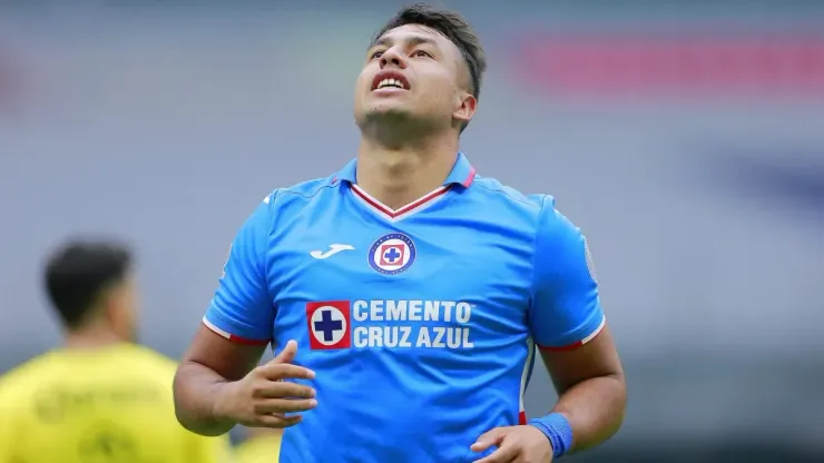 Iván Morales en Cruz Azul. Crédito: Cruz Azul.