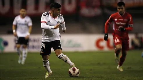 Jordhy Thompson en Colo Colo. Crédito: Photosport