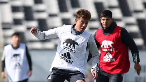 Pablo Parra debutó en Colo Colo.