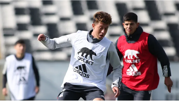 Pablo Parra debutó en Colo Colo.
