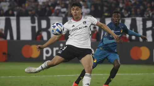 Damián Pizarro en Colo Colo. Crédito: Photosport