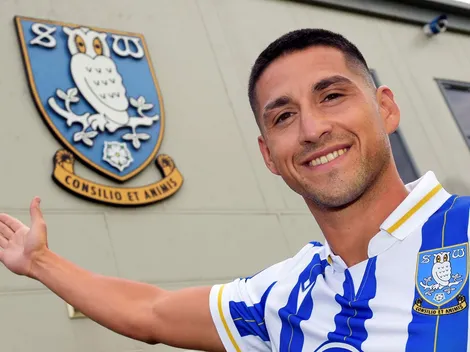 La especial bienvenida a Delgado en el Sheffield Wednesday