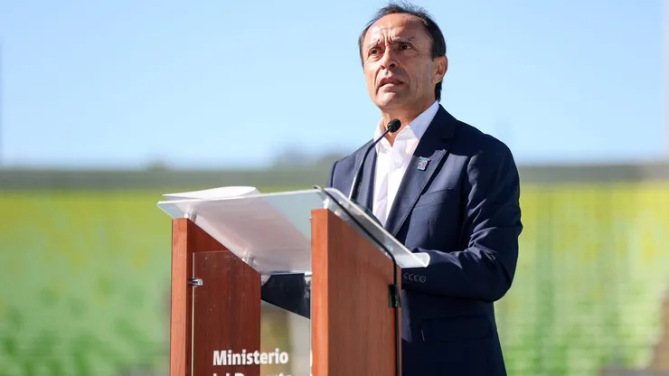 Jaime Pizarro como ministro del Deporte. Crédito: Mindep