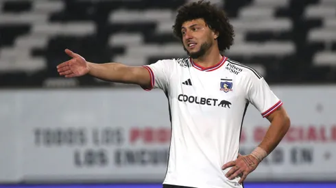 Maximiliano Falcón en Colo Colo. Crédito: Photosport