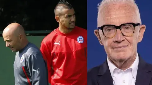 Pedro Carcuro carga contra Arturo Vidal