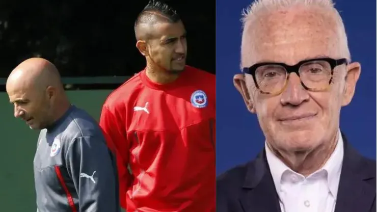 Pedro Carcuro carga contra Arturo Vidal