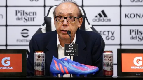 Respaldan a Gustavo Quinteros. Créditos: Colo Colo.