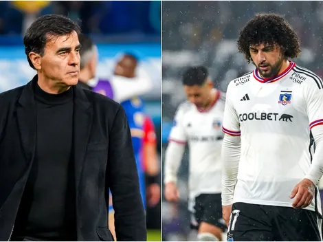 Quinteros le llama la atención a Maxi Falcón tras la caída en Brasil