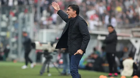 Gustavo Quinteros en el Cacique. Crédito: Colo Colo.