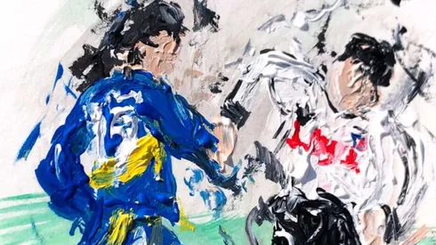 Las increíbles pinturas de Colo Colo que causan furor