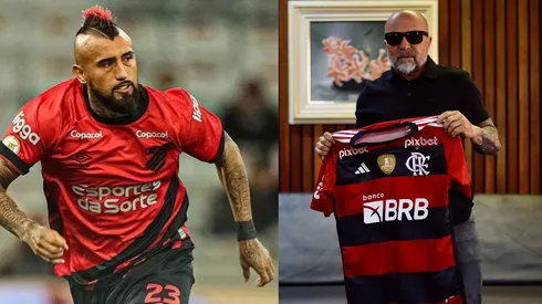 Arturo Vidal destruye a Sampaoli