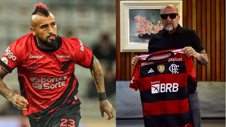 Arturo Vidal destruye a Sampaoli