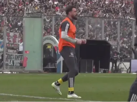 La eufórica celebración de Tuto De Paul en los goles de Colo Colo