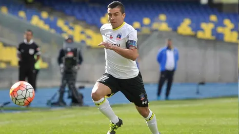 Gonzalo Fierro en Colo Colo. Crédito: Colo Colo.