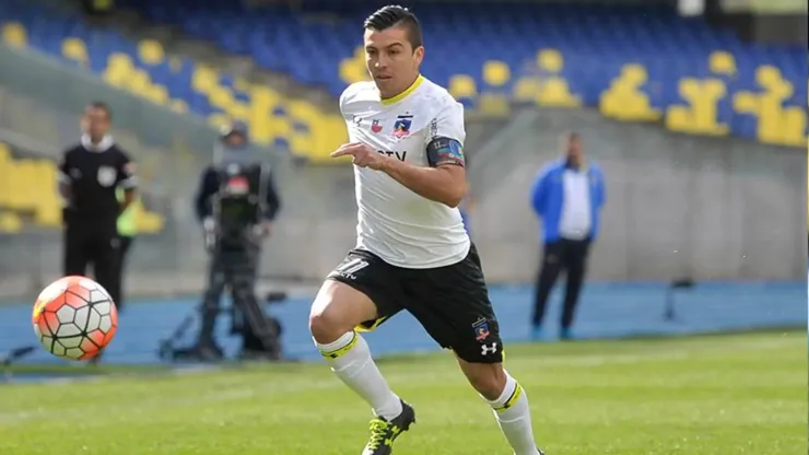 Gonzalo Fierro en Colo Colo. Crédito: Colo Colo.