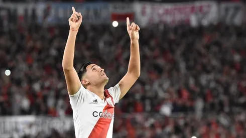 Pablo Solari puede ser campeón este sábado con River Plate.