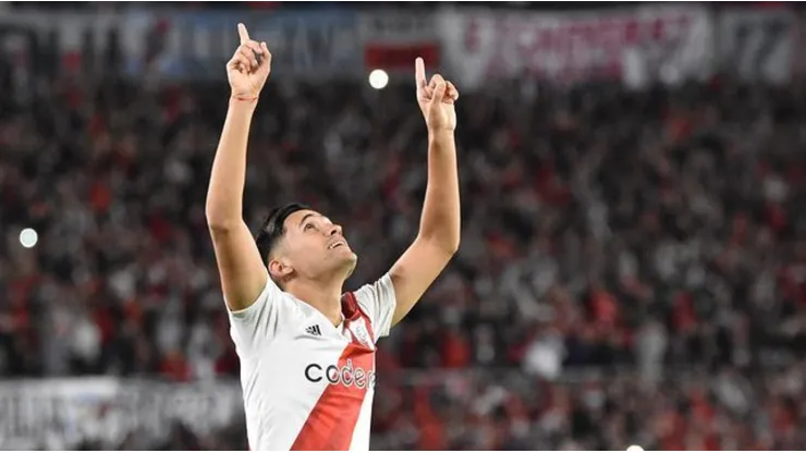 Pablo Solari puede ser campeón este sábado con River Plate.