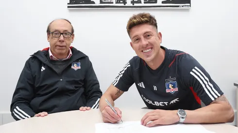 Pablo Parra en el Cacique. Crédito: Colo Colo.