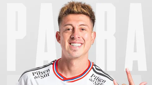 Pablo Parra en Colo Colo. Crédito: Colo Colo.