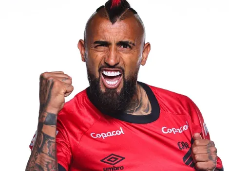 Paranaense presenta oficialmente a Arturo Vidal