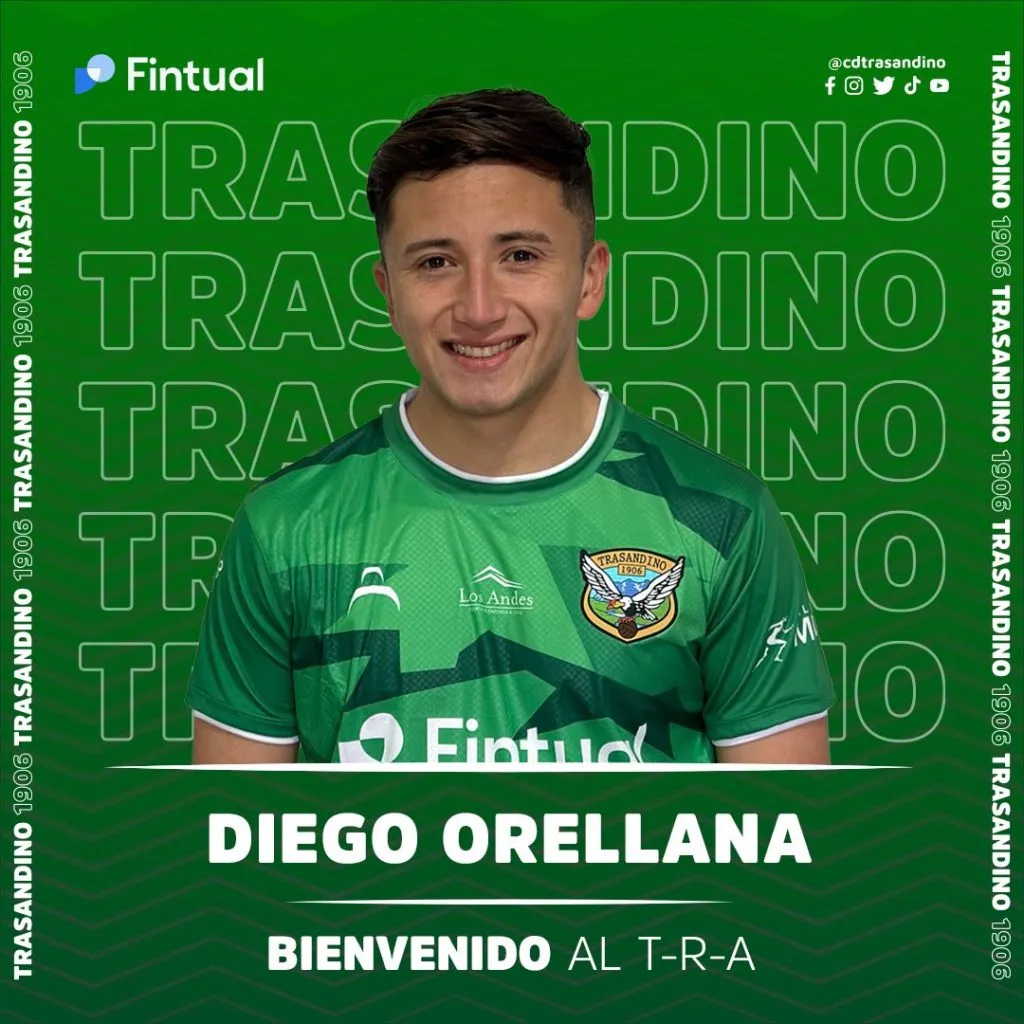 Diego Orellana a Trasandino.