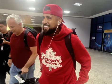 Vidal llega a Curitiba para firmar como refuerzo del Paranaense