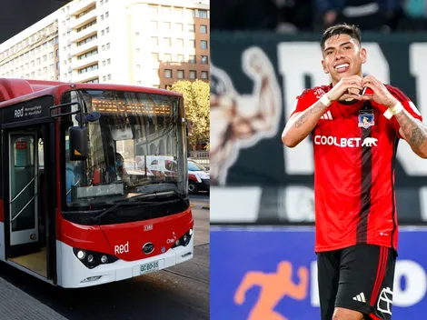 Transantiago refuerza sus recorridos por partido de Colo Colo